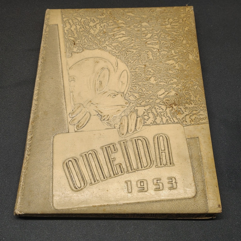 Lewisburg High School Oneida Yearbook 1953 Vintage Pennsylvania History